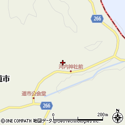 山口県下関市菊川町大字道市320周辺の地図