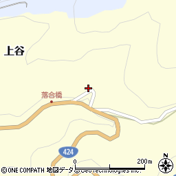 和歌山県海南市上谷517周辺の地図