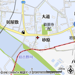 徳島県鳴門市大麻町市場砂原16-6周辺の地図