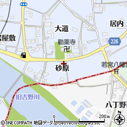 徳島県鳴門市大麻町市場砂原15-2周辺の地図