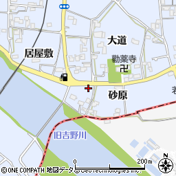 徳島県鳴門市大麻町市場砂原28周辺の地図