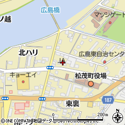 徳島県板野郡松茂町広島一番越1周辺の地図