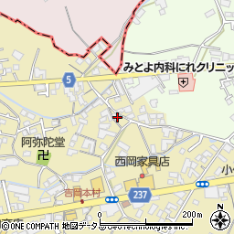 香川県観音寺市吉岡町794周辺の地図