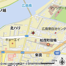 大津松茂農業協同組合　松茂支所・直売所周辺の地図