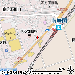 山口県岩国市南岩国町1丁目14-23周辺の地図