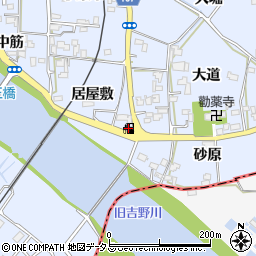 ＥＮＥＯＳ堀江ＳＳ周辺の地図