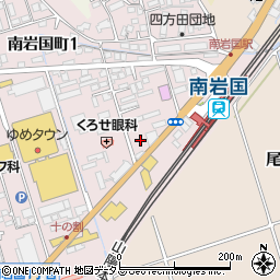 山口県岩国市南岩国町1丁目14-24周辺の地図