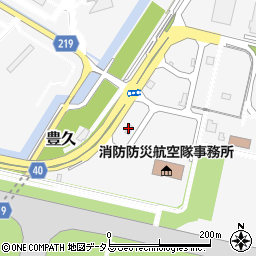 バジェットレンタカー徳島空港店周辺の地図