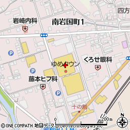 ハニーズ南岩国ゆめタウン店周辺の地図