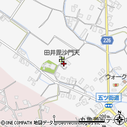 香川県三豊市豊中町上高野73周辺の地図