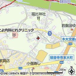 香川県観音寺市本大町1711周辺の地図