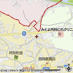 香川県観音寺市吉岡町840周辺の地図