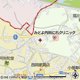 香川県観音寺市本大町1743周辺の地図