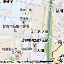徳島県北島町（板野郡）太郎八須周辺の地図