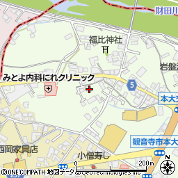 香川県観音寺市本大町1714周辺の地図