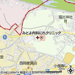 香川県観音寺市本大町1736周辺の地図