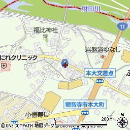 香川県観音寺市本大町1702周辺の地図