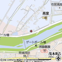 香川県観音寺市高屋町2周辺の地図