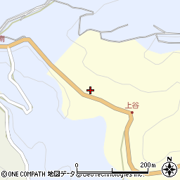 和歌山県海南市上谷25周辺の地図