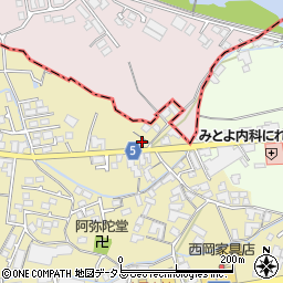香川県観音寺市吉岡町862周辺の地図