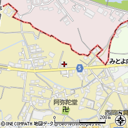 香川県観音寺市吉岡町880周辺の地図