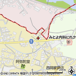 香川県観音寺市吉岡町858周辺の地図