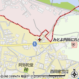 香川県観音寺市吉岡町863周辺の地図