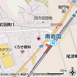 山口県岩国市南岩国町1丁目14-12周辺の地図