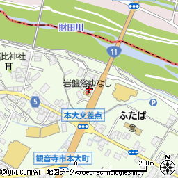 香川県観音寺市本大町1652周辺の地図