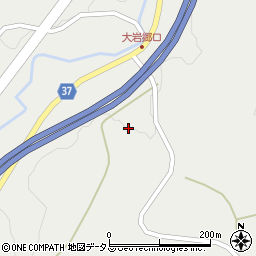 山口県美祢市伊佐町奥万倉周辺の地図