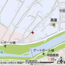 香川県観音寺市高屋町17周辺の地図