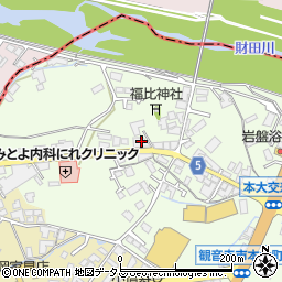 香川県観音寺市本大町1775周辺の地図