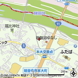 香川県観音寺市本大町1681-1周辺の地図