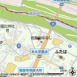 香川県観音寺市本大町1673-9周辺の地図