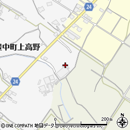 香川県三豊市豊中町上高野335周辺の地図