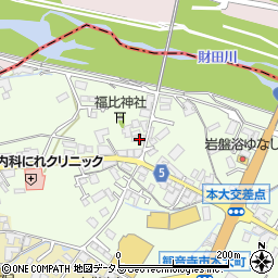 香川県観音寺市本大町1782-1周辺の地図
