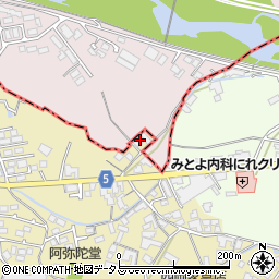 香川県観音寺市吉岡町2052周辺の地図