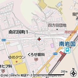 山口県岩国市南岩国町1丁目14-40周辺の地図