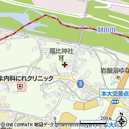 香川県観音寺市本大町1784-1周辺の地図