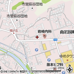 山口県岩国市南岩国町1丁目30-18周辺の地図