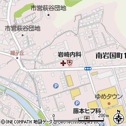 山口県岩国市南岩国町1丁目30-16周辺の地図