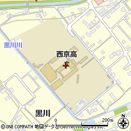 山口県立西京高等学校周辺の地図