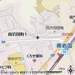 山口県岩国市南岩国町1丁目13-39周辺の地図