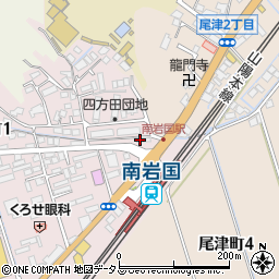 山口県岩国市南岩国町1丁目13-22周辺の地図