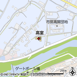 香川県観音寺市高屋町12周辺の地図