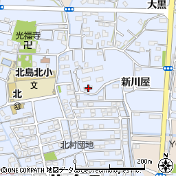 伊賀の郷参番館周辺の地図