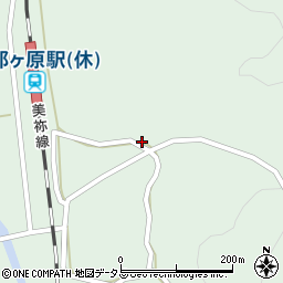 山口県美祢市東厚保町（川東大向上）周辺の地図