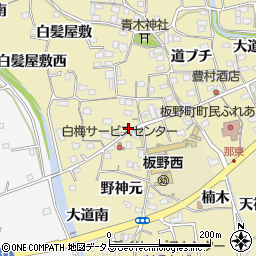板野運送店周辺の地図