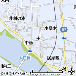 徳島県鳴門市大麻町市場中筋11周辺の地図
