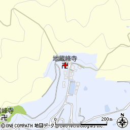 地蔵峰寺周辺の地図